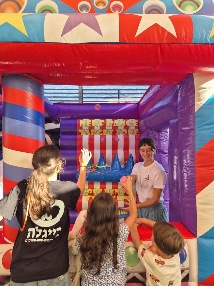 עמדת קליעה למטרה מהקרקס